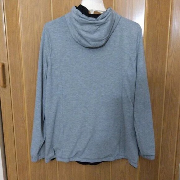 Womens ZeroXposur Rainshell Lightweight Reversible Jacket XL Black - Picture 9 of 9